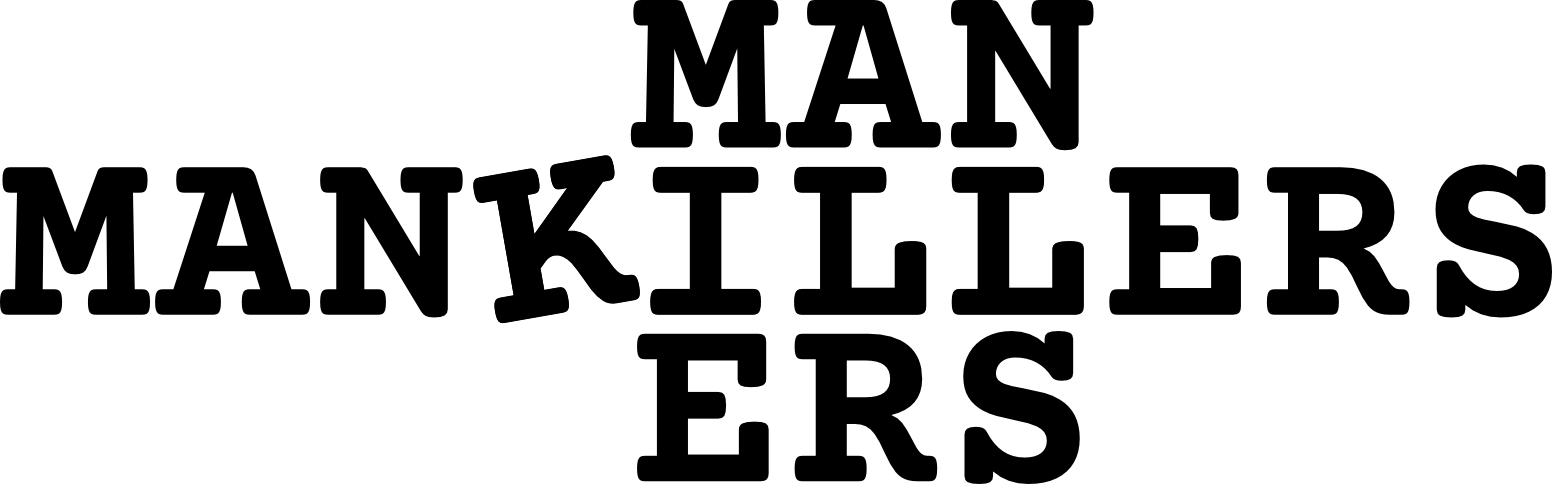 Mankillers puzzle grid sticker